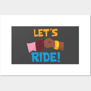 Lets Ride Posters and Art